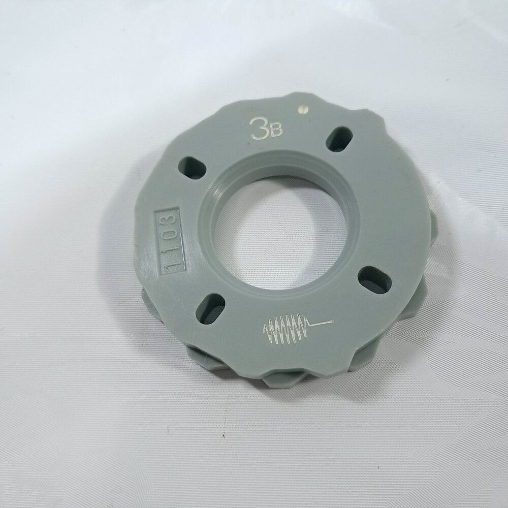 Sears Kenmore Flat Decorative‎ Stitch Cam sewing machine attachment Green 3A 3B